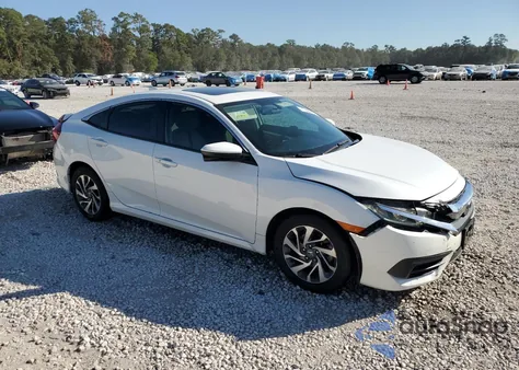 2018 Honda Civic Ex из США, поврежденный, VIN 2HGFC2F70JH528962